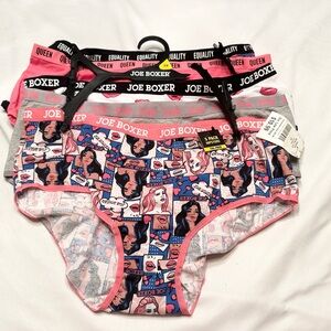 NWT pack of 5 plus size panties size 2X